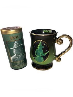 Wicked- Elphaba Tea and Mug Set (NEW)